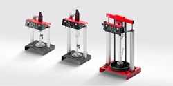 Für die Verarbeitung von Kleb-und Dichtstoffen eigenen sich die Behälterpumpen der Produktlinie glueLine, verfügbar für die Behältergrößen 30, 80 und 200 l (Bild: DOPAG)